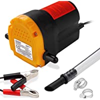Monzana Bomba extractora de Aceite y diésel Bomba de aspiración de 12V 80W rápido y Sencillo Aceite 1L-min